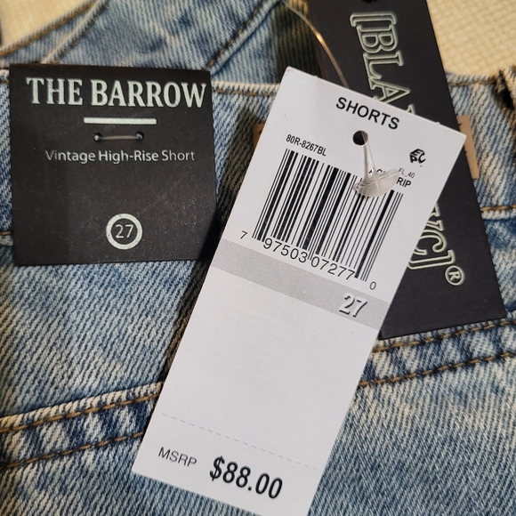 NWT BlankNYC The Barrow Vintage High Rise Distressed Cut-Off Short $88 - Picture 10 of 11